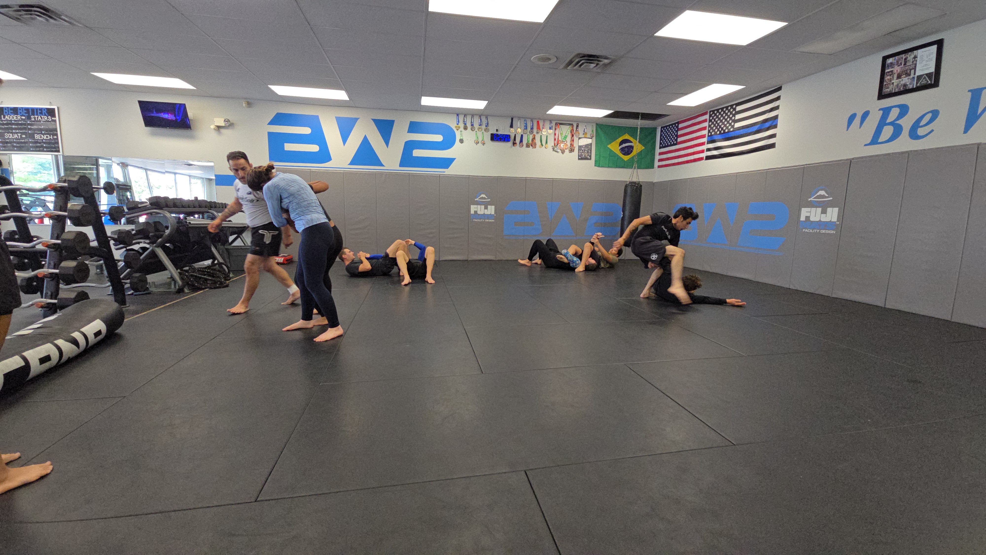 Action on the mat