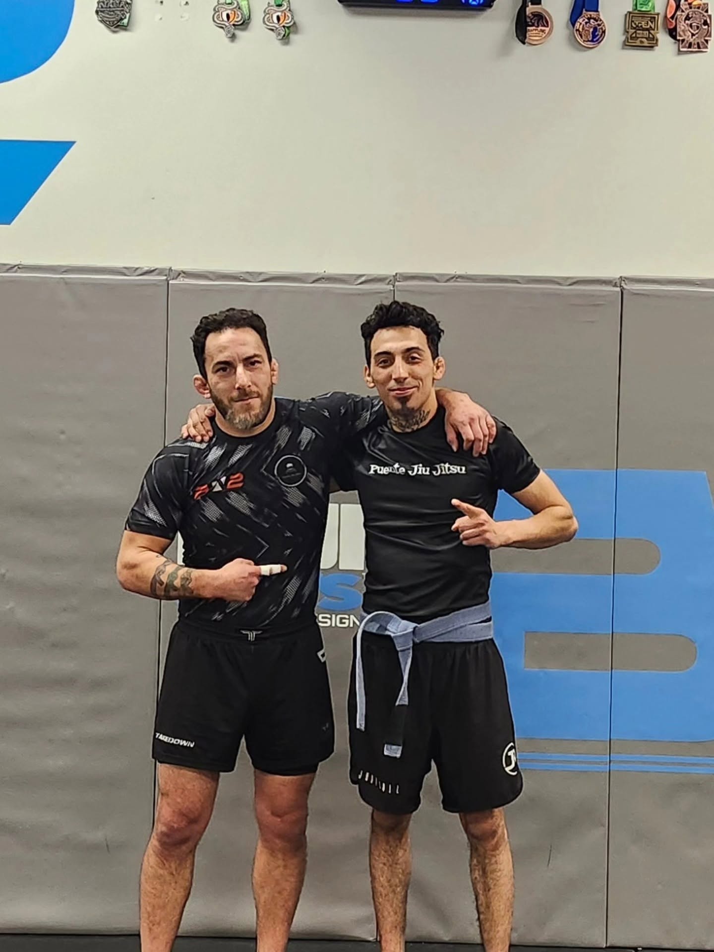 New blue belt promotion